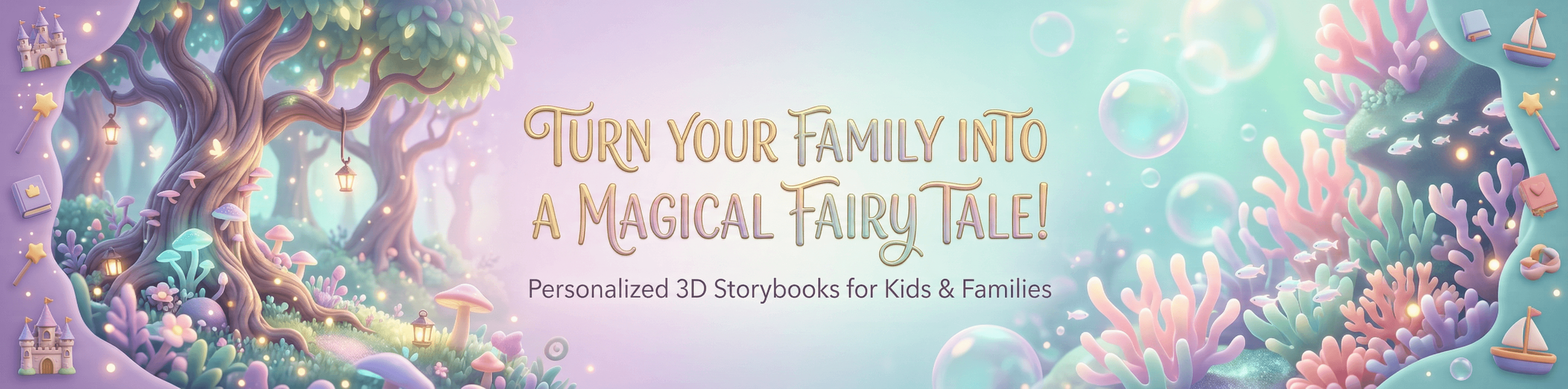 Turn Your Family into a Magical Fairy Tale — Personalized Storybooks